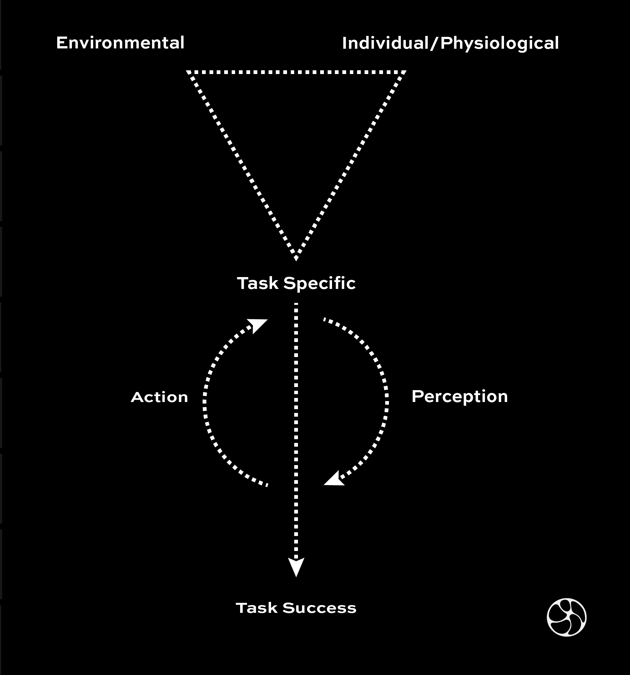 Environmental, individual, and task constraints linked through action and perception to task success